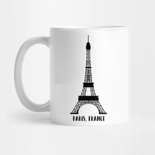 Paris, France Eiffel Tower Mug